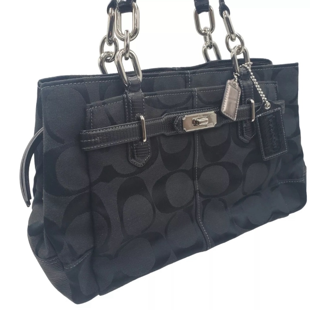 Coach Chelsea Jayden satchel handbag black